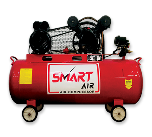 AIR COMPRESSOR, 100LTR, 2HP, BELT DRIVEN